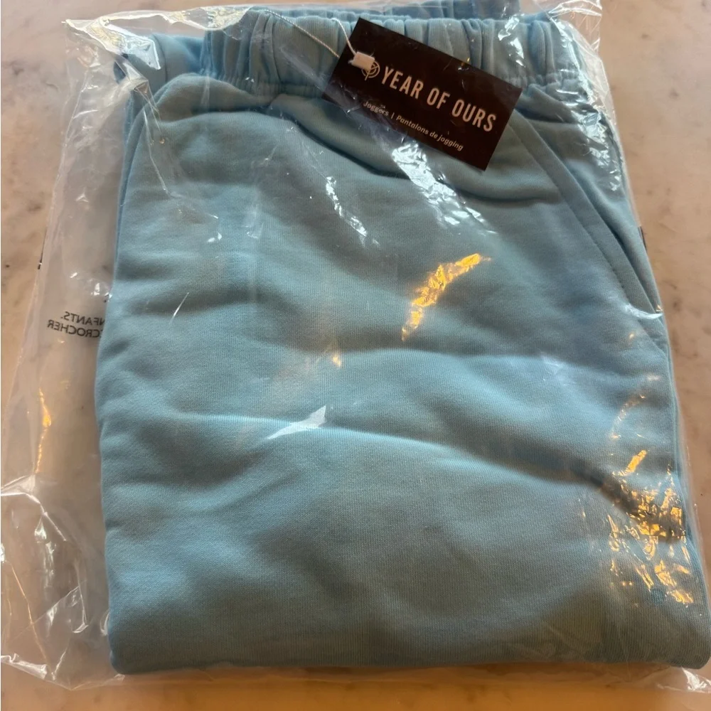 NWT YOS x FFF Joggers in Sky Blue Size XS/S